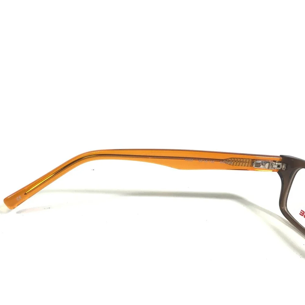Converse Kids Eyeglasses Frames K003 BROWN Orange Rectangular Full Rim 45-16-130